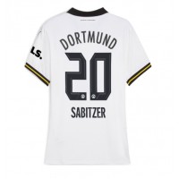 Maglia Calcio Borussia Dortmund Marcel Sabitzer #20 Terza Divisa Donna 2024-25 Manica Corta